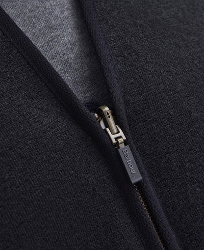 BARBOUR WARM PILE ZIP JACKET LINER - BLACK