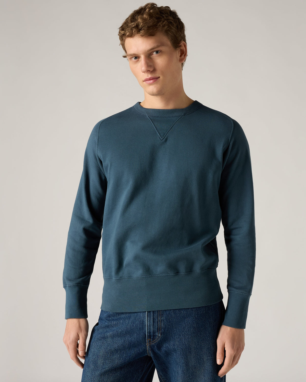 LEVI'S VINTAGE CLOTHING BAY MEADOWS SWEATSHIRT - MIDNIGHT NAVY