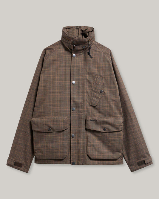 BARBOUR TRANSPORT URSULA WATERPROOF JACKET - DARK STONE