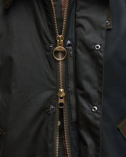 BARBOUR TRANSPORT JACKET - SAGE MULTI