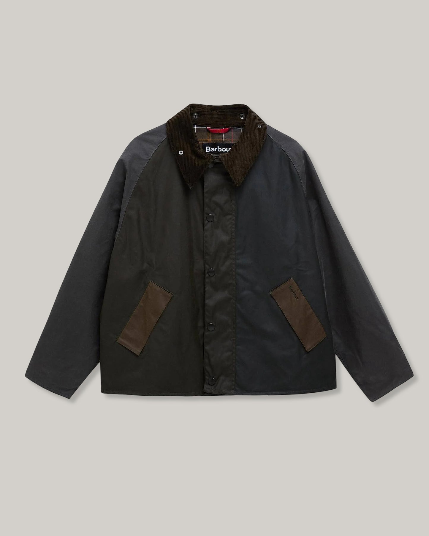 BARBOUR TRANSPORT JACKET - SAGE MULTI