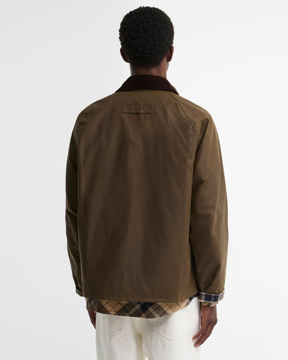 BARBOUR ICONS TRANSPORT WAXED JACKET - BROWN