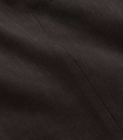 KNICKERBOCKER MILES S.B. COTTON & LINEN SUIT JACKET - COFFEE
