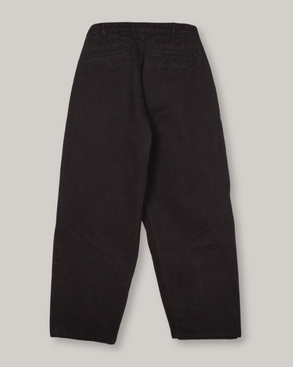 MONITALY EKUSY PANTS - COTTON RIPSTOP - BLACK