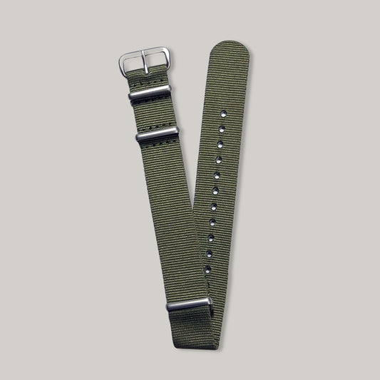 Naval Watch Co. NATO WATCH STRAP - 18MM - OLIVE GREEN