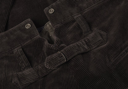 NIGEL CABOURN FRENCH WORK PANT 8W CORD VINTAGE - CHARCOAL GREY