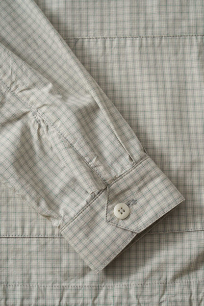 NOTHING WRITTEN CASTEL HOODIE ANORAK - CHECK