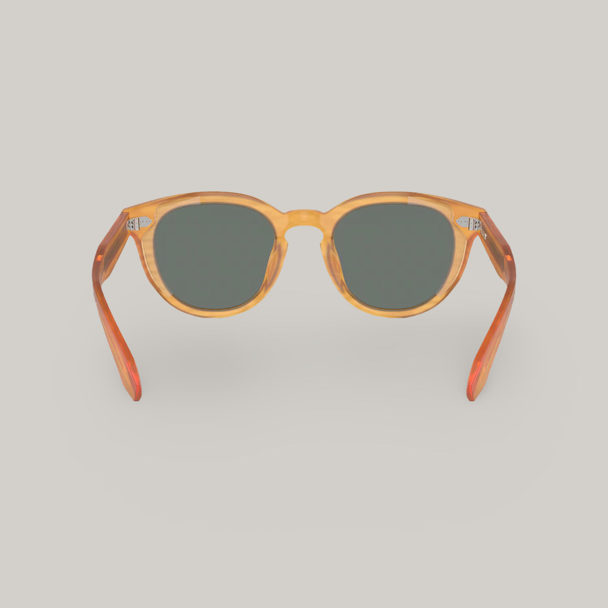 OLIVER PEOPLES N.05 SUN SEMI MATTE GOLDWOOD W/ REGAL BLUE