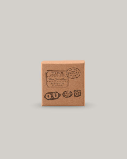 THE OUZE ROUND SIGNET - STERLING SILVER