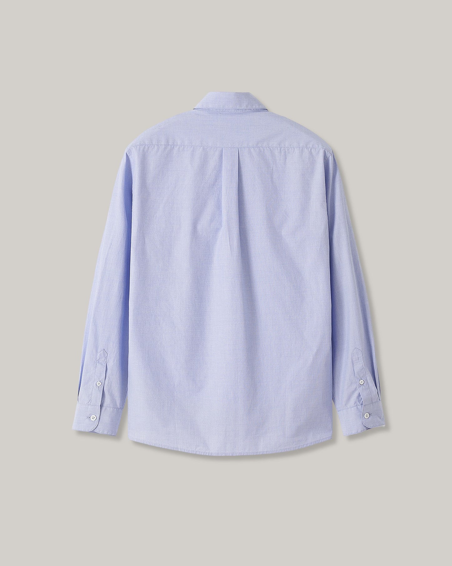 NOTHING WRITTEN PORT STANDARD FIT SHIRT - LIGHT BLUE