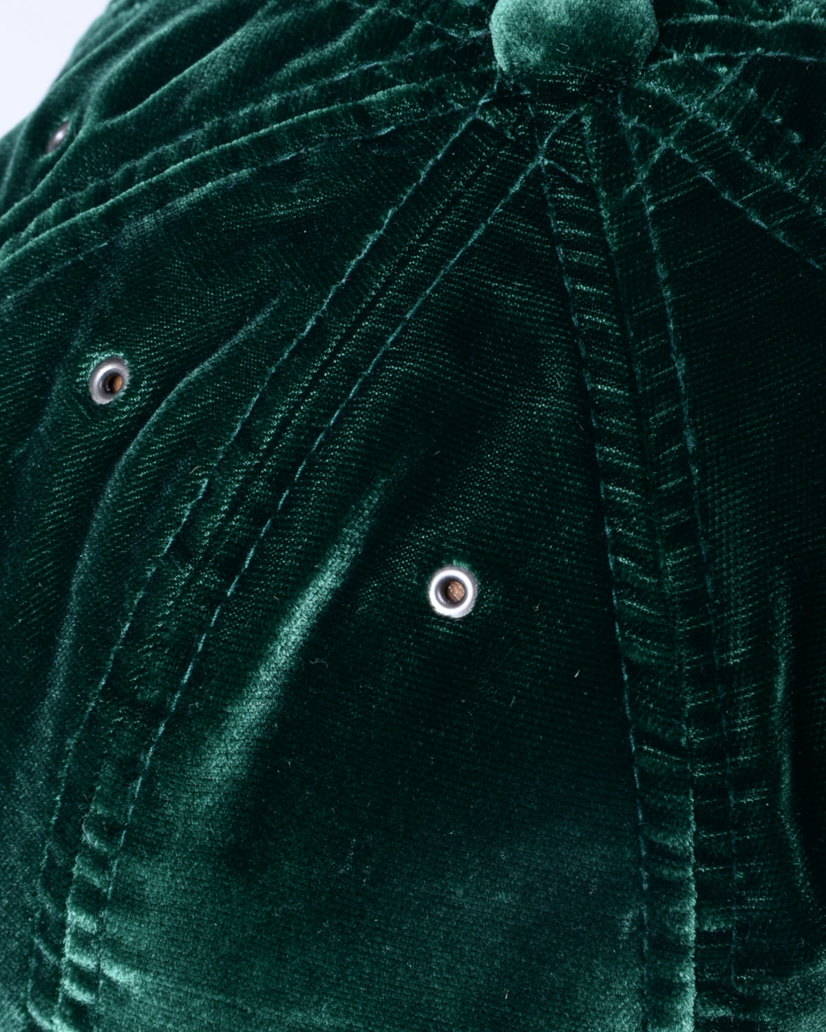 POTEN VELVET CAP - EMERALD GREEN