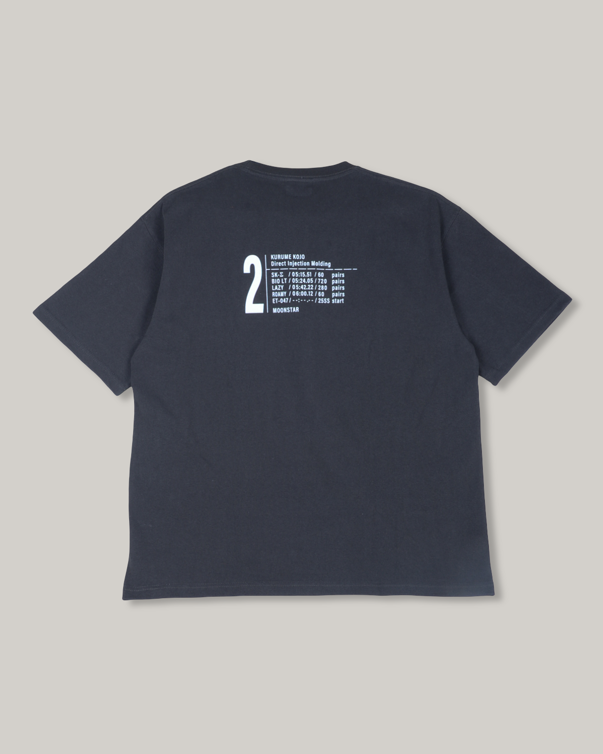 810s UNIFORM T-SHIRTS - DAI NI SEIZO - CHARCOAL