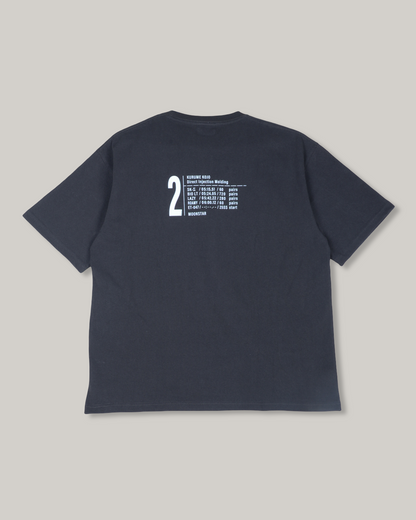 810s UNIFORM T-SHIRTS - DAI NI SEIZO - CHARCOAL