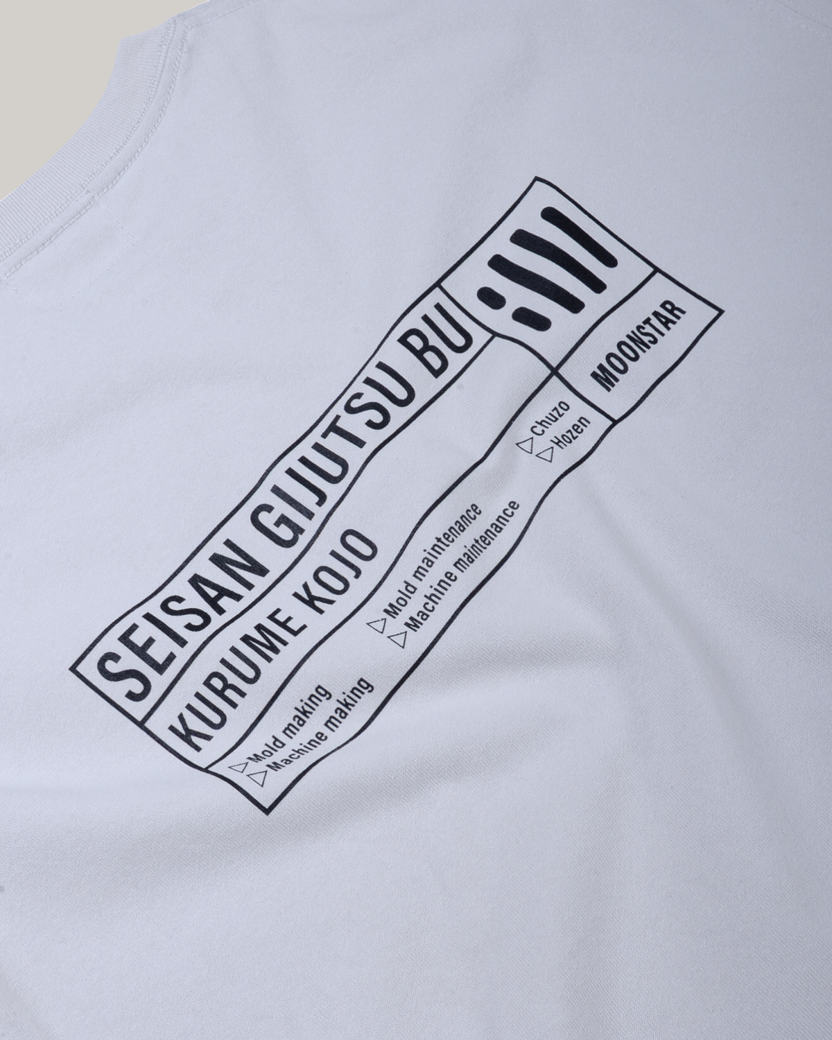 810s UNIFORM T-SHIRTS - KOSAKU GROUP - WHITE