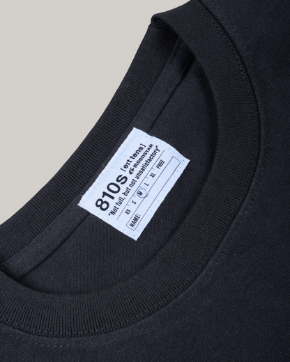810s UNIFORM T-SHIRTS - DAI NI SEIZO - CHARCOAL