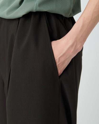 SNOW PEAK RELAX DRY WIDE PANTS - BROWN