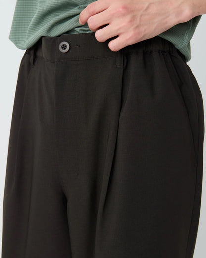 SNOW PEAK RELAX DRY WIDE PANTS - BROWN