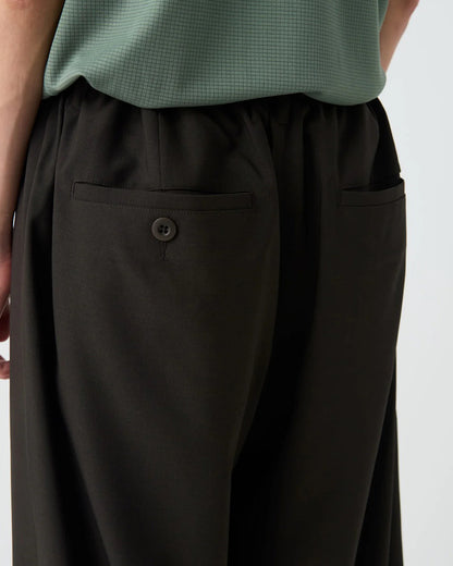 SNOW PEAK RELAX DRY WIDE PANTS - BROWN