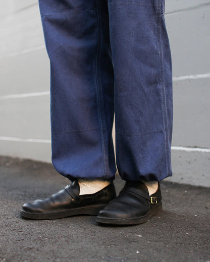 SNOW PEAK SULPHUR DYED FADE PANTS - BLUE