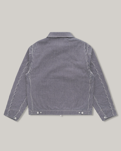 KNICKERBOCKER PACIFIC DENIM JACKET - INDIGO STRIPE
