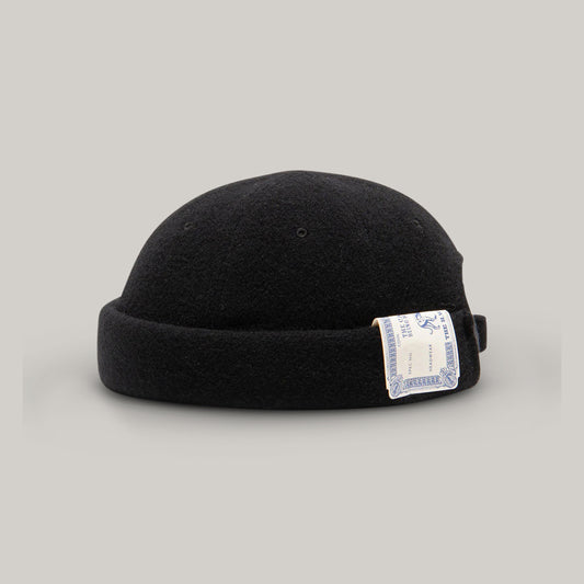 H.W. DOG & CO. MOSSA ROLL CAP - BLACK