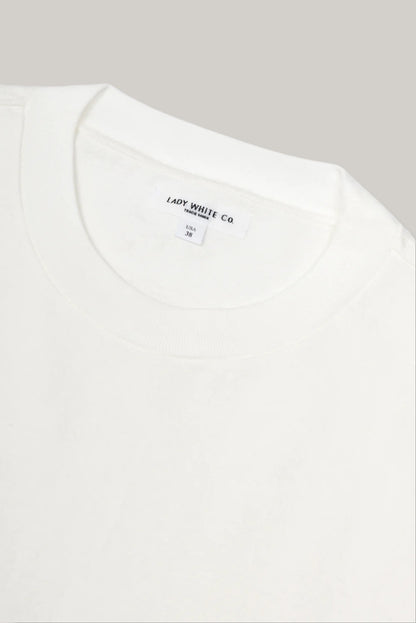 LADY WHITE CO. RUGBY T-SHIRT - WHITE