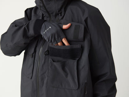 SNOW PEAK SR-1 GORE-TEX STORM SHIELD WADING JACKET - BLACK