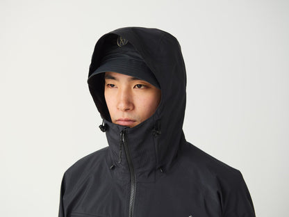 SNOW PEAK SR-1 GORE-TEX STORM SHIELD WADING JACKET - BLACK