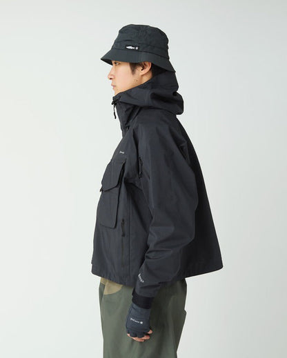 SNOW PEAK SR-1 GORE-TEX STORM SHIELD WADING JACKET - BLACK