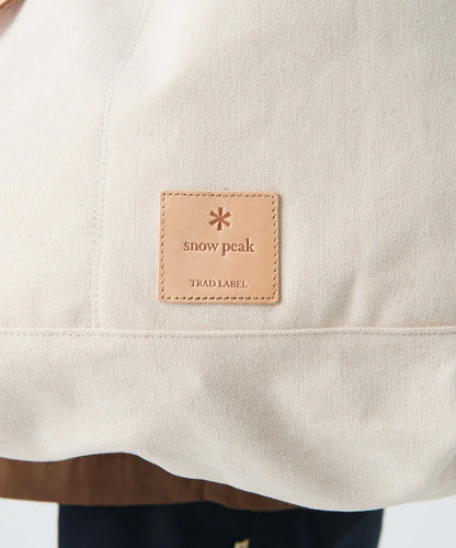 SNOW PEAK MIDDLE HAND BAG - IVORY
