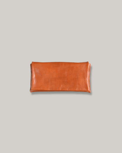 STEVE MONO SOFT LEATHER BAG - LARGE - COGNAC