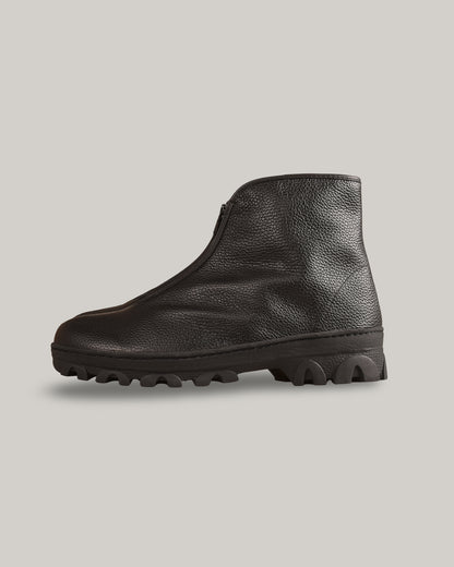 REPRODUCTION OF FOUND RUSSIAN MILITARY BOOT - BLACK