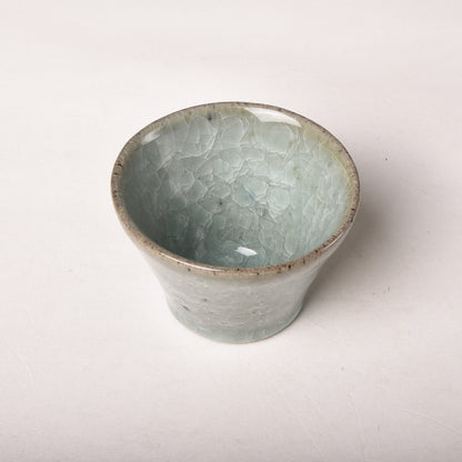 STOF FLARED CUP - CRACKED CELADON