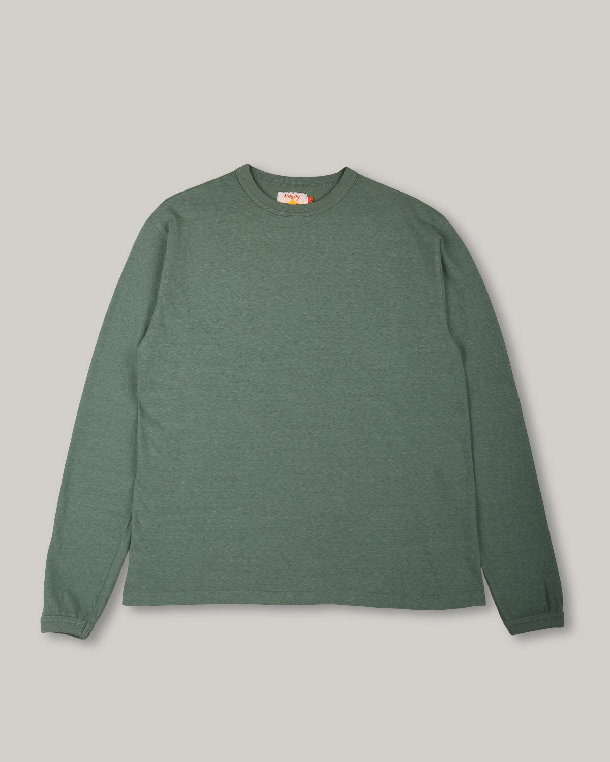 SUNRAY SPIRIT NA'MAKA'OH LS-TSHIRT - SAGEBRUSH GREEN