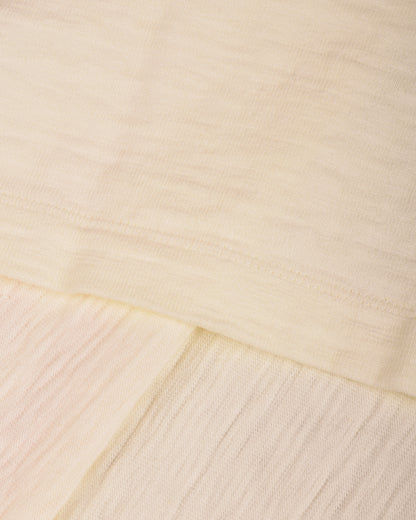 SUN SURF SLUB YARN TEE 'FRESH ISLAND CHICKEN' - OFF WHITE