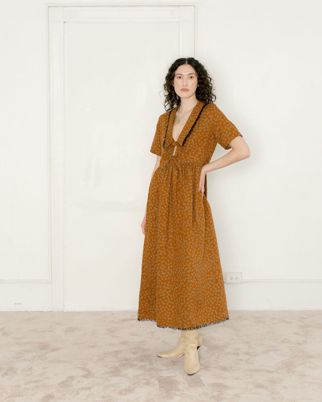 A BRONZE AGE SHILOH DRESS - PENNY FLORAL
