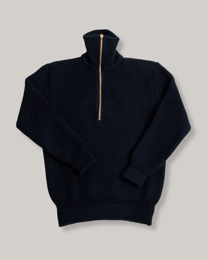 HEIMAT SKIPPER SWEATER - INK