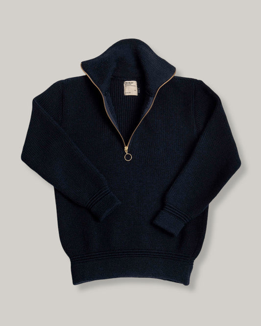 HEIMAT SKIPPER SWEATER - INK