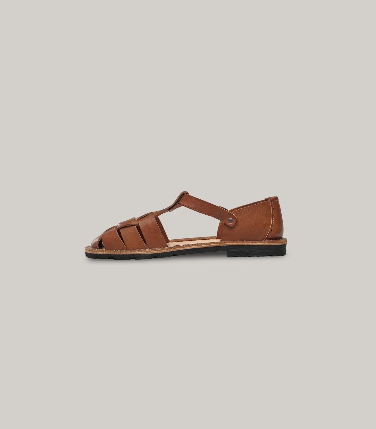 STEVE MONO ARTISANAL SANDALS 10/01 CLASSIC - CHOCOLATE