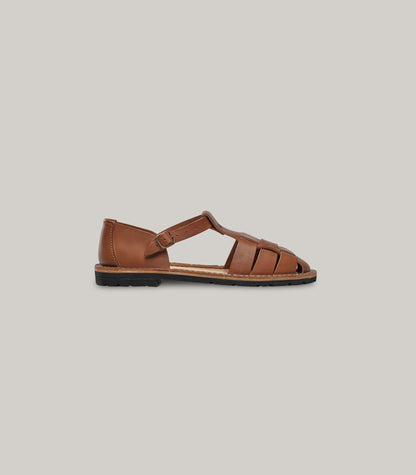 STEVE MONO ARTISANAL SANDALS 10/01 CLASSIC - CHOCOLATE