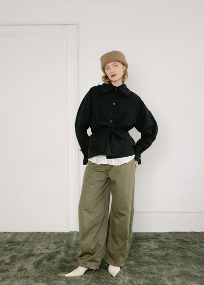 A BRONZE AGE GREENWICH PANT - ARMY TWILL