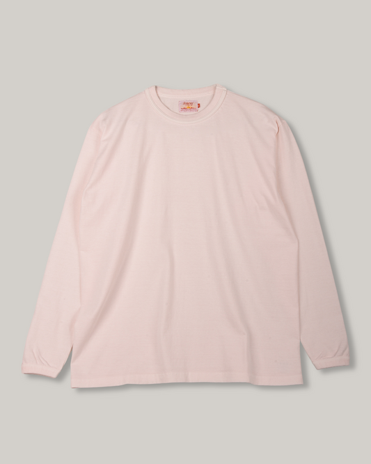 SUNRAY SPORTSWEAR PIGMENT DYE MAKAHA LS T-SHIRT - DELICACY