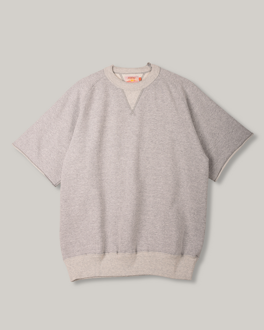 SUNRAY SPORTSWEAR WAIALUA SS SWEATSHIRT - HAMBLEDON GREY