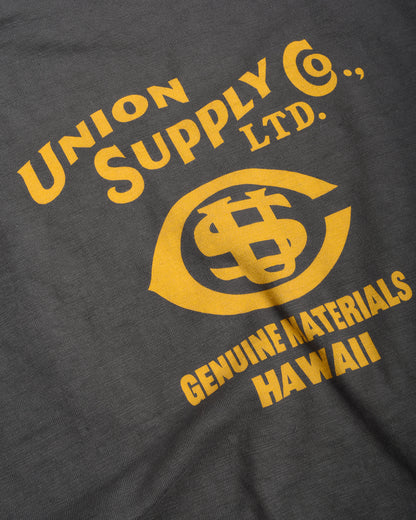 UNION SUPPLY LOGO TEE - BLACK