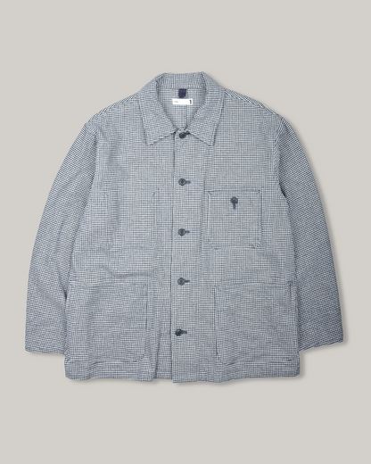 TS(S) COVERALL JACKET - PLAID COTTON CLOTH