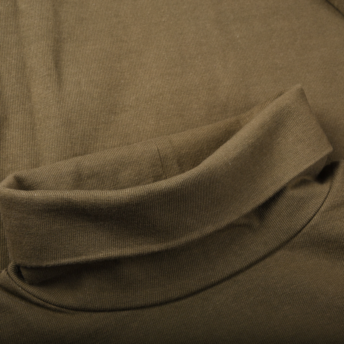 TS(S) TURTLE NECK SHIRT - OLIVE