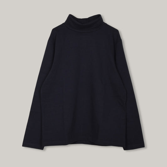 TS(S) TURTLE NECK SHIRT - NAVY