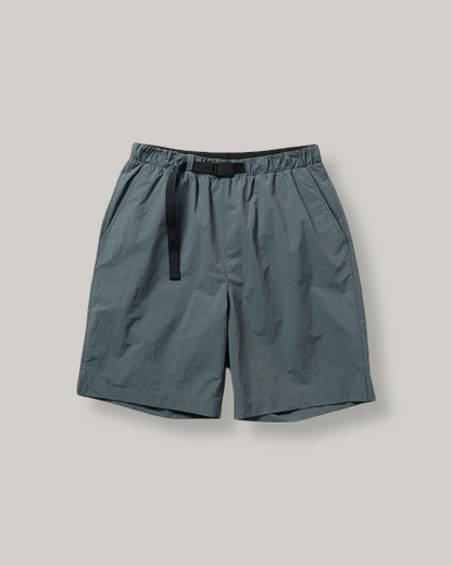SNOW PEAK NYLON TUSSAH 2WAY SHORTS - GREY