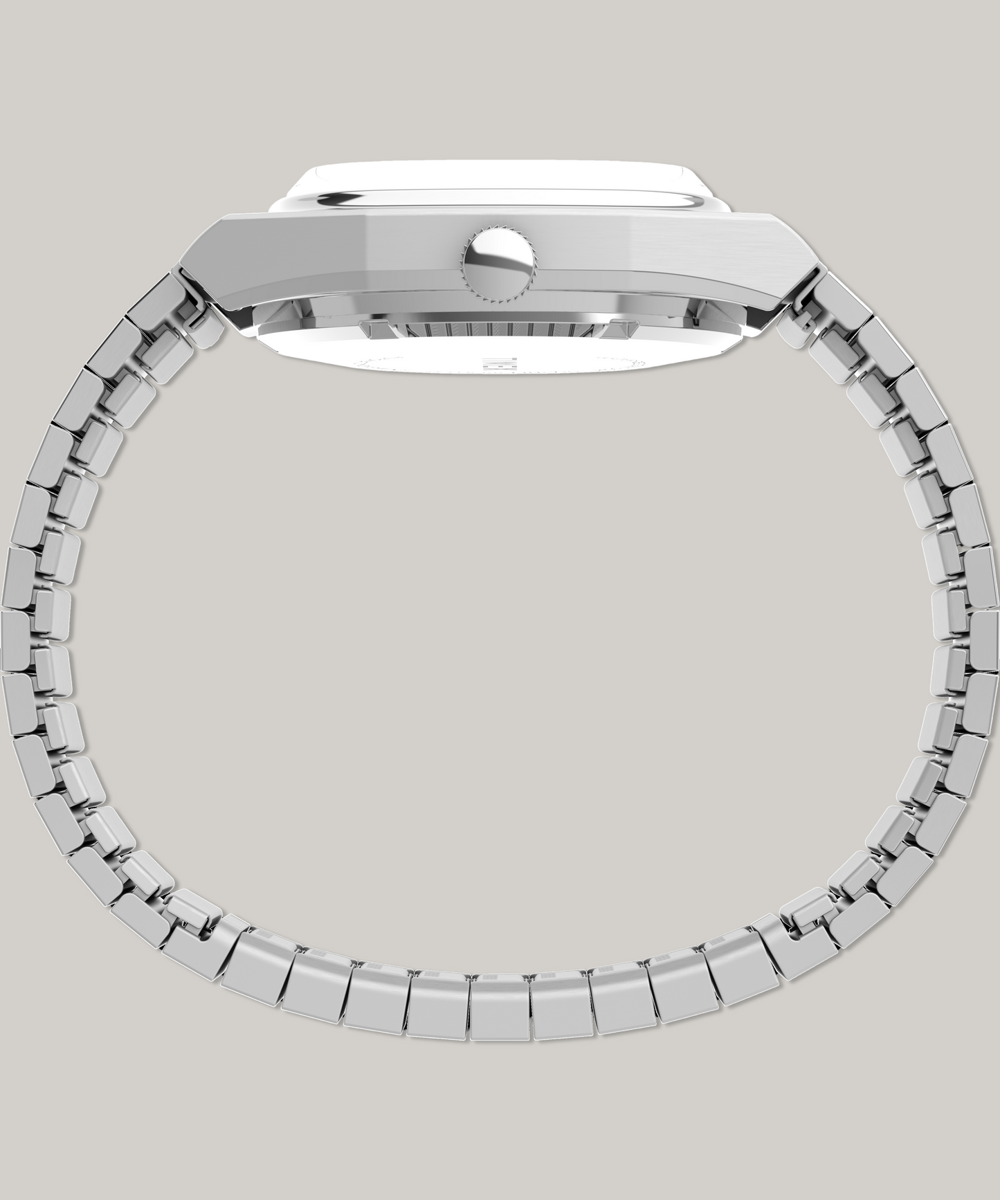 TIMEX® AUTOMATIC 1983 E LINE REISSUE 34MM STAINLESS STEEL EXPANSION BAND WATCH