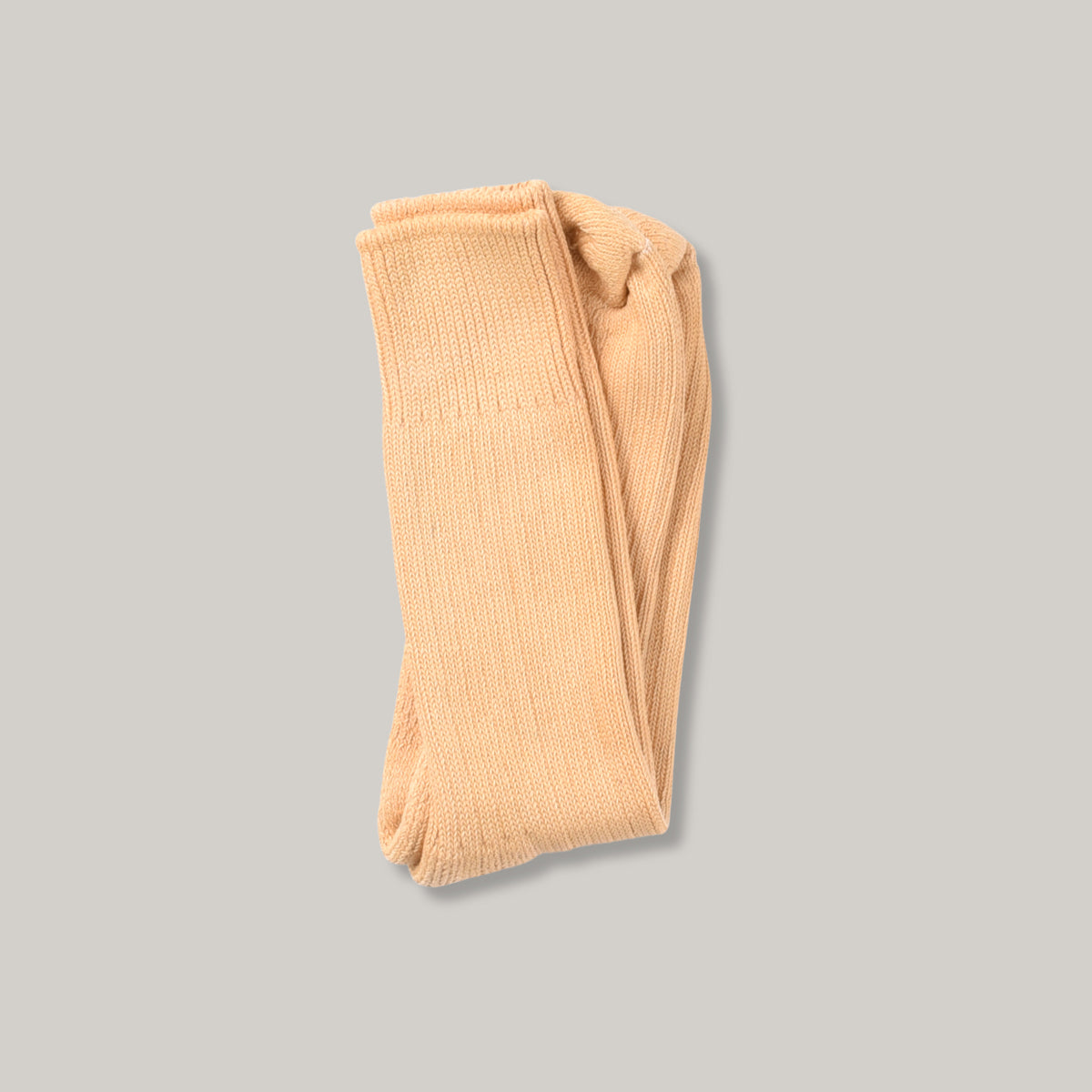 TENDER RIB COTTON SOCKS - IRON RUST DYED